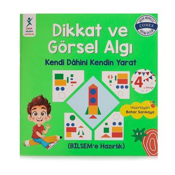 Peta Kitap 4. Seviye Dikkat ve Görsel Algı