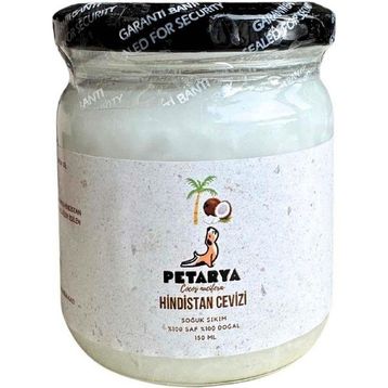 Petarya %100 Soğuk Sıkım Cocos Nucifera Oil 150 ml Hindistan Cevizi Yağı