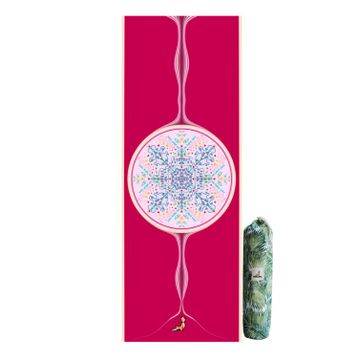 Petarya Mandala Series 4.1 mm Be Here Now Doğal Kauçuk Kaydırmaz Yoga Matı
