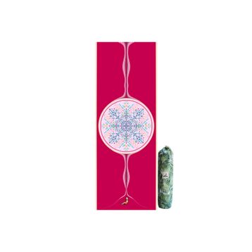 Petarya Mandala Series 4.1 mm Be Here Now Doğal Kauçuk Kaydırmaz Yoga Matı