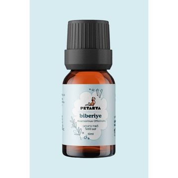 Petarya Rosmarinus Officinalis Oil 10 ml %100 Saf Uçucu Biberiye Yağı