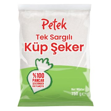 Petek 750 gr Tek Sargılı Küp Şeker
