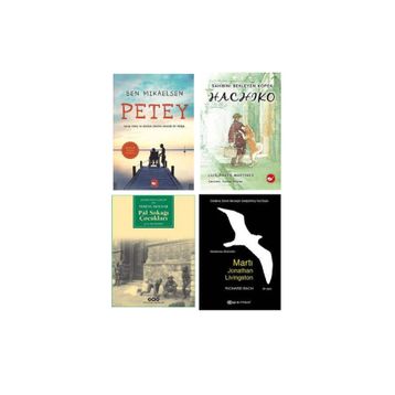 Petey+Hachiko+Martı+Pal Sokağı Çocukları 4 Kitap Set - Beyaz Balina Yayınları