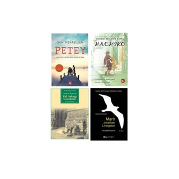 Petey+Hachiko+Martı+Pal Sokağı Çocukları 4 Kitap Set - Beyaz Balina Yayınları