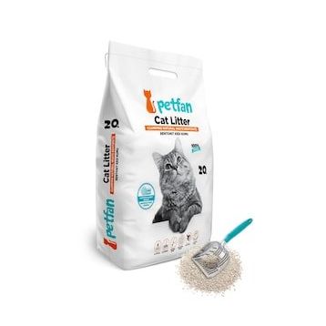 Petfan 20 lt Bentonit Topaklanan Marsilya Sabun Kokulu Kedi Kumu