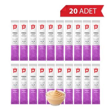 Petlebi Ördekli ve Tavuklu Krema 20x14 gr Kedi Ödül Maması