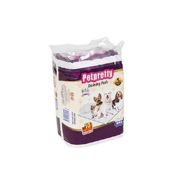 Petpretty Lavantalı 60x90 10'lu Tuvalet Eğitim Çiş Pedi