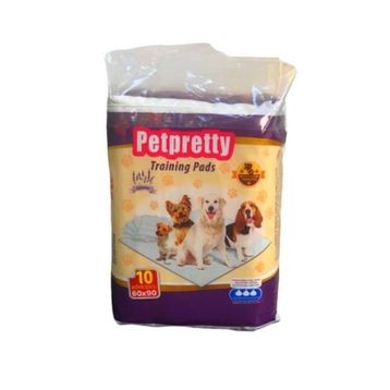 Petpretty Lavantalı 60x90 10'lu Tuvalet Eğitim Çiş Pedi