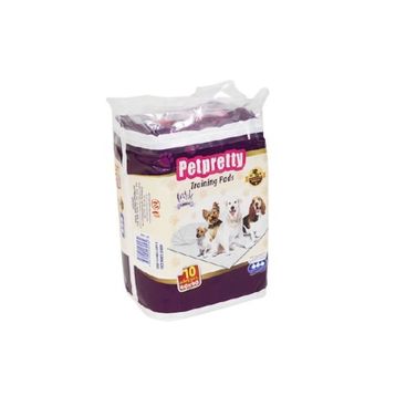 Petpretty Lavantalı 60x90 10'lu Tuvalet Eğitim Çiş Pedi