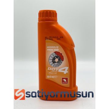 Petrol Ofisi Dot 4 500 ml Hidrolik Fren Yağı