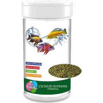 Pets Familiy Cichlid Supreme Formula 250 ml 90 gr Balık Yemi