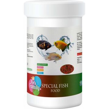 Pets Familiy Special Fish Food 100 ml 45 gr Balık Yemi