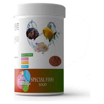 Pets Familiy Special Fish Food 100 ml 45 gr Balık Yemi