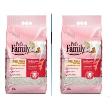 Pet's Family 5 lt x 2 Premium İnce Tane Kedi Kumu