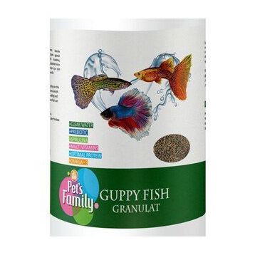 Pets Family Guppy Fish Granulat 250 ml 110 gr Balık Yemi