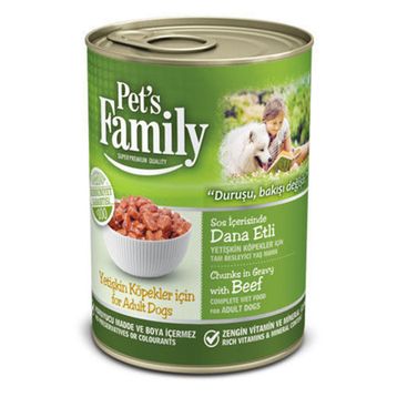 Pets Family Maxi Dermacomfort Dana Etli Büyük Irk 400 gr Yetişkin Kuru Köpek Maması