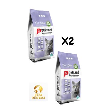 Petsand Lavanta Kokulu 2x10 L Kedi Kumu