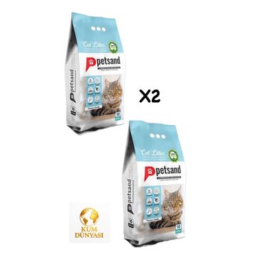 Petsand Marsilya Sabun Kokulu 2x10 lt Kedi Kumu