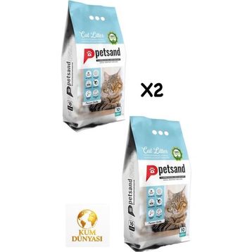 Petsand Marsilya Sabun Kokulu 2x10 lt Kedi Kumu