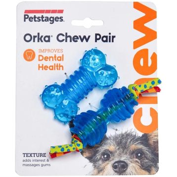 Petstages Orka Chew 2'li Kauçuk Köpek Çiğneme Oyuncağı