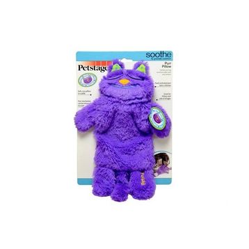 Petstages Purr Pillow Purple Peluş Kedi Oyuncağı