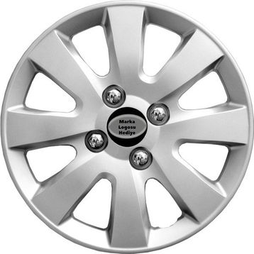 Peugeot 206 14 inç Amblemli Gri 137 Jant Kapağı