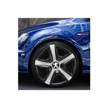 Peugeot 206 9714 Renkli 14 inç Uyumlu Jant Kapağı 4'lü Takım