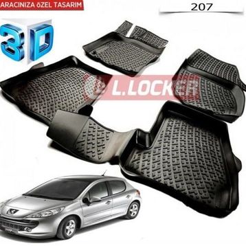 Peugeot 207 2006 Havuzlu Paspas