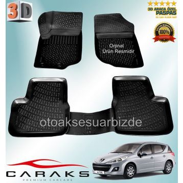 Peugeot 207 2006 Havuzlu Paspas