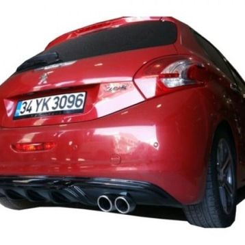 Peugeot 208 Custom Plastik Difüzör