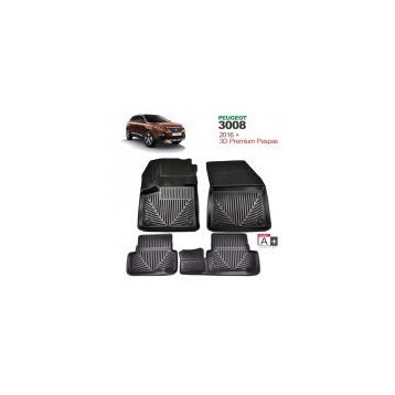 Peugeot 3008 2016 3D Havuzlu Paspas