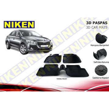 Peugeot 301 2012 Havuzlu Paspas