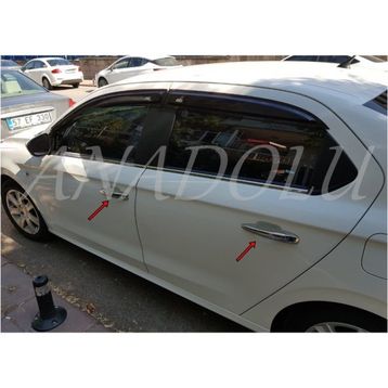 Peugeot 301 2012 Üzeri 4 Kapı Krom Kapı Kolu