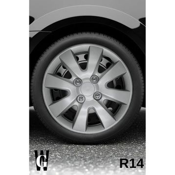 Peugeot 307 14 inç 4 Adet Gri G101 Jant Kapağı