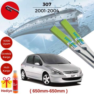 Peugeot 307 2001-2004 Silecek Takımı