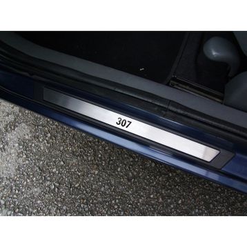 Peugeot 307 4 Parça Krom Kapı Eşiği