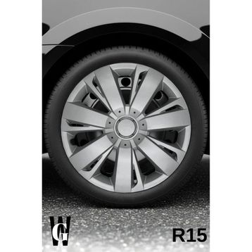 Peugeot 308 15 inç Gri G113 4 Adet Jant Kapağı