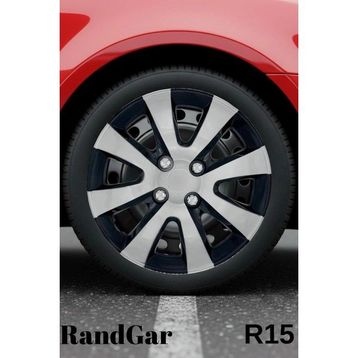 Peugeot 308 15 inç Siyah Gri C101 4 Adet Jant Kapağı