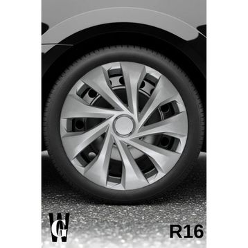 Peugeot 309 16 inç 4 Adet Gri G122 Jant Kapağı