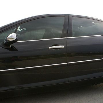 Peugeot 407 4 Parça Krom Cam Çıtası