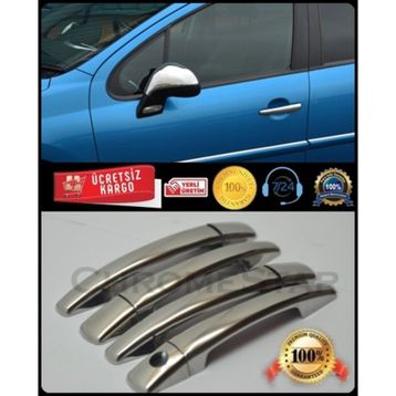 Peugeot 407 Tk 2004 2010 4kapı Paslanmaz Çelik Krom Kapı Kolu