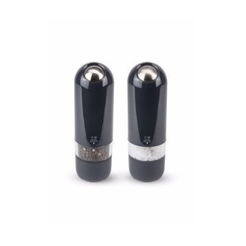 Peugeot Alaska Siyah 17 cm Quartz Karabiber Tuz Değirmeni
