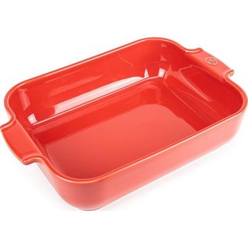 Peugeot Appolia Dikdörtgen 32 cm Kırmızı Fırın Kabı