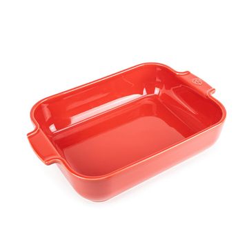Peugeot Appolia Dikdörtgen 32 cm Kırmızı Fırın Kabı