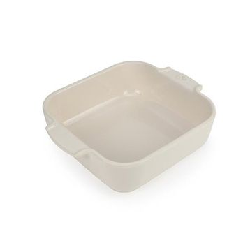 Peugeot Appolia Kare 21 cm Ekru Fırın Kabı
