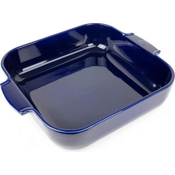 Peugeot Appolia Kare 36 cm Mavi Fırın Kabı