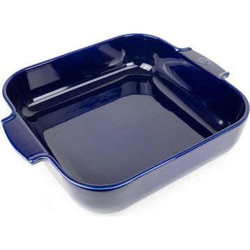 Peugeot Appolia Kare 36 cm Mavi Fırın Kabı