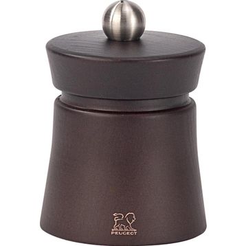 Peugeot Baya Ahşap Çikolata Rengi 8 cm Karabiber Değirmeni