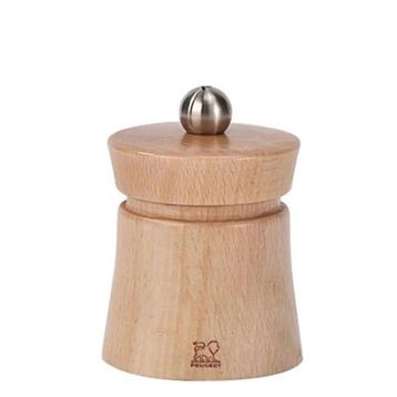 Peugeot Baya Naturel Ahşap 8 cm Tuz Değirmeni