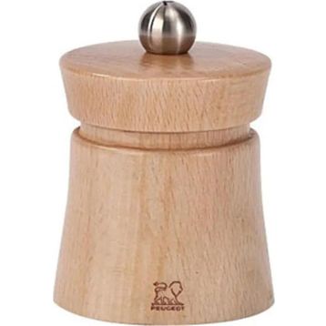 Peugeot Baya Naturel Ahşap 8 cm Tuz Değirmeni